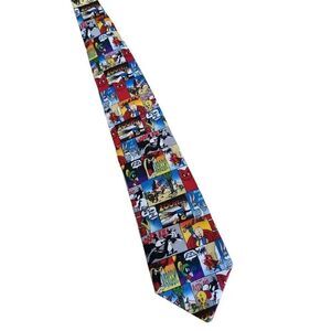 Vintage Looney tunes Multi color tie